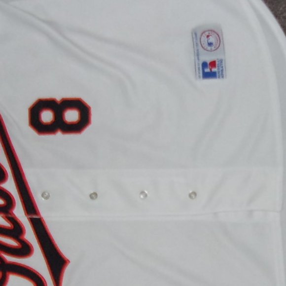mens size  extra large  baseball jersey xl large Orioles Ripken  # 8  shirt fan - Picture 5 of 5